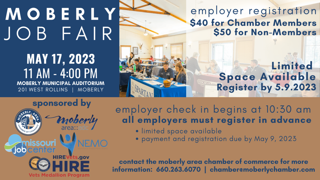 Job Fair Moberly Area Chamber of Commerce
