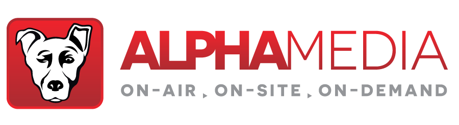 Alpha Media logo