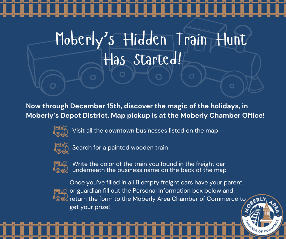 Moberly's Hidden Train Hunt